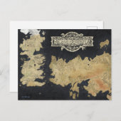 Kaart van Westeros (Voorkant / Achterkant)