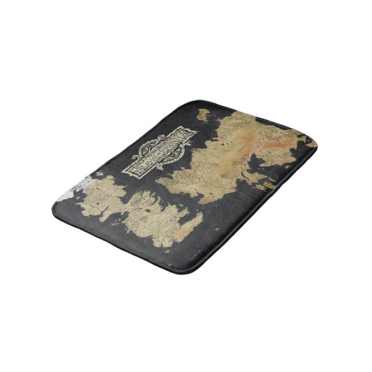 Kaart van Westeros Badmat (Gekanteld)