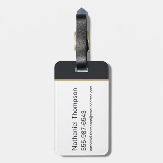 Kaart van Westeros Bagagelabel (Achterkant verticaal)