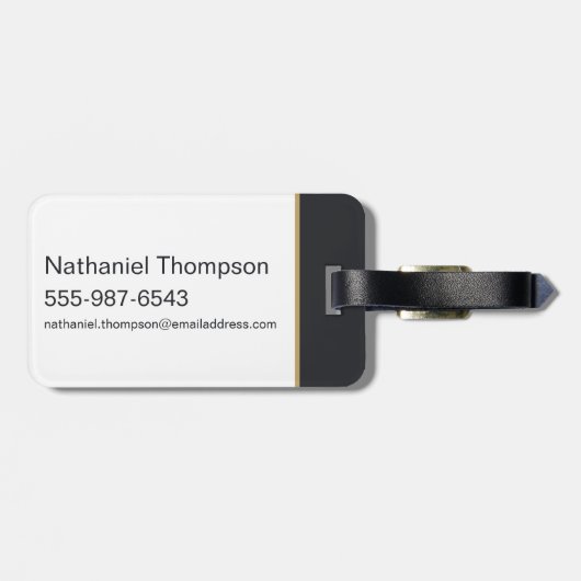 Kaart van Westeros Bagagelabel (Achterkant horizontaal)