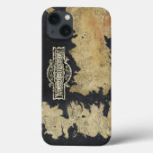 Kaart van Westeros Case-Mate iPhone Case (Achterkant)