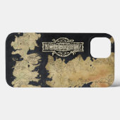 Kaart van Westeros Case-Mate iPhone Case (Achterkant (horizontaal))