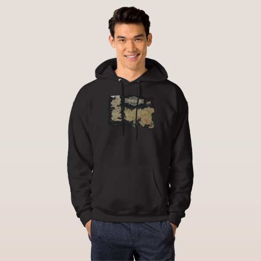 Kaart van Westeros Hoodie (Voorkant volledig)