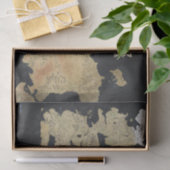 Kaart van Westeros Tissuepapier (Geschenk)