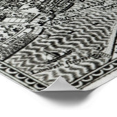 Kaart van Westminster uit 'Speculum Britannia' Poster (Hoek)