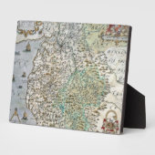 Kaart van Westmorland en Cumberland | 1576 Fotoplaat (Zijkant)