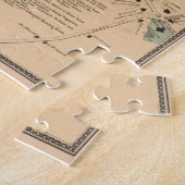  kaart van Westport CT (1867) Legpuzzel (Zijkant)