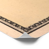  kaart van Westport CT (1867) Poster (Hoek)