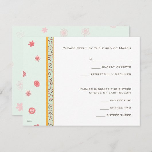 Kaart van Whimsical Response (Voorkant / Achterkant)