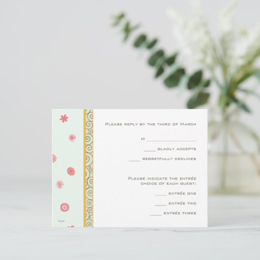 Kaart van Whimsical Response (Staand voorkant)