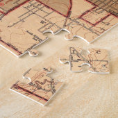  kaart van Wichita Kansas (1943) Legpuzzel (Zijkant)