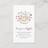 Kaart van Wilde bloem Raffle (Voorkant)