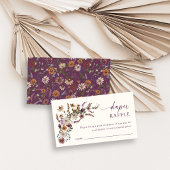 Kaart van Wilde bloem Raffle