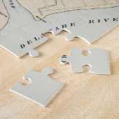  kaart van Wilmington Delaware (1884) Legpuzzel (Zijkant)