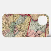 Kaart van Winfield, West Virginia Case-Mate iPhone Case (Achterkant (horizontaal))