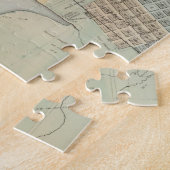 Kaart van Winona, Minnesota Legpuzzel (Zijkant)