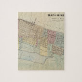 Kaart van Winona, Minnesota Legpuzzel (Verticaal)