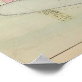 Kaart van Winona, Minnesota Poster (Hoek)