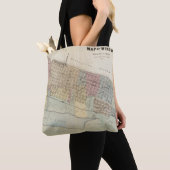 Kaart van Winona, Minnesota Tote Bag (Dichtbij)