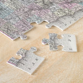  kaart van Wisconsin (1855) Legpuzzel (Zijkant)