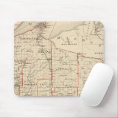 Kaart van Wisconsin, die assemblagedistricten tone Muismat (Met muis)