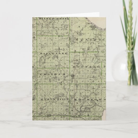 Kaart van Wright County (Voorkant)