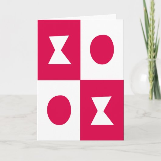 KAART VAN XOXO VALENTIJNS (Voorkant)