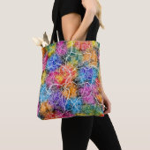 Kaart van Yaoundé Kameroen Tote Bag (Dichtbij)