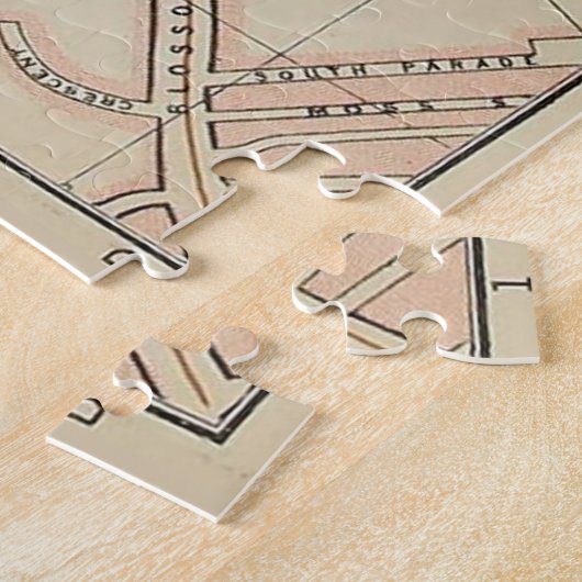  kaart van York (1890) Legpuzzel (Zijkant)