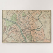  kaart van York (1890) Legpuzzel (Horizontaal)