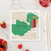Kaart van Zambia Servet (Insitu)