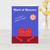 Kaart van zorg: Blue Blank Kaart (Gele Bloem)