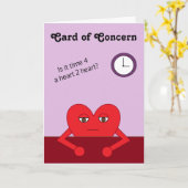 Kaart van zorg: Lavendel Blank Kaart (Gele Bloem)