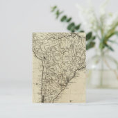 Kaart van Zuid-Amerika (Staand voorkant)