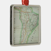 Kaart van Zuid-Amerika, 1777 Metalen Ornament (Rechts)