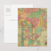 Kaart van Zuid-Amerika 2 (Voorkant / Achterkant)