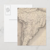 Kaart van Zuid-Amerika 4 (Voorkant / Achterkant)