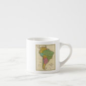 Kaart van Zuid-Amerika 4 Espresso Kop (Rechts)