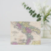 kaart van Zuid-Italië (1853) (Staand voorkant)