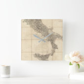 Kaart van Zuid-Italië en aangrenzende kusten Vierkante Klok (Huis)