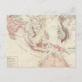 Kaart van Zuidoost-Azië en Noord-Australië (Voorkant)