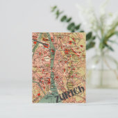 Kaart van Zürich (Staand voorkant)