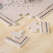 kaart van Zwitserland (1832) Legpuzzel (Zijkant)