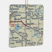  kaart Vegreville AB Keramisch Ornament (Rechts)