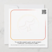 Kaart "Verboden te roesten" (Achterkant)