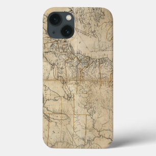 KAART: Verenigde Staten, 1783 iPhone 13 Hoesje
