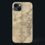 KAART: Verenigde Staten, 1783 Case-Mate iPhone Case<br><div class="desc">"De Verenigde Staten overeenkomstig het definitieve vredesverdrag,  ondertekend te Parijs,  september 3d. 1783." Kaart van William McMurray,  1784.</div>