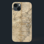 KAART: Verenigde Staten, 1783 Case-Mate iPhone Case<br><div class="desc">"De Verenigde Staten overeenkomstig het definitieve vredesverdrag,  ondertekend te Parijs,  september 3d. 1783." Kaart van William McMurray,  1784.</div>
