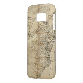 KAART: Verenigde Staten, 1783 Case-Mate Samsung Galaxy Hoesje (Achterkant Links)