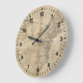 KAART: Verenigde Staten, 1783 Grote Klok (Hoek)